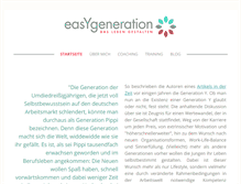 Tablet Screenshot of easygeneration.net